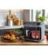 ELDOM FRITTA fat-free fryer capacity 5.0 l adjustable temp. clock 1500 W Single 5 L Stand-alone Hot air fryer Black