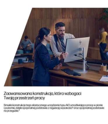 HP Elite Studio 8 AiO G1i Ultra 7 265 23.8"FHD 250nits IPS LBL AG 16GB DDR5 5600 SSD1TB Intel Graphics Cam5MP W11Pro 3Y