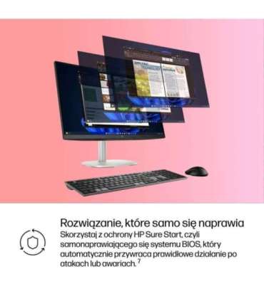 HP Elite Studio 8 AiO G1i Ultra 7 265 23.8"FHD 250nits IPS LBL AG 16GB DDR5 5600 SSD1TB Intel Graphics Cam5MP W11Pro 3Y