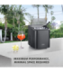 Caso Ice Cube Maker Clear Ice Advanced Power 130 W Capacity 1.5 L Matt Black