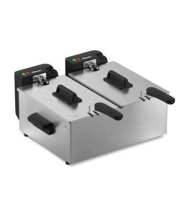 Tristar Double deep fryer FR-9342 Power 3600 W Capacity 6 L Silver