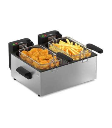 Tristar Double deep fryer FR-9342 Power 3600 W Capacity 6 L Silver