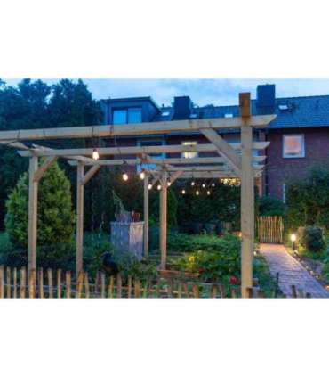 Osram SMART+ Outdoor String Light IP44 RGBW 4.50 W Warm White, RGB Wi-Fi