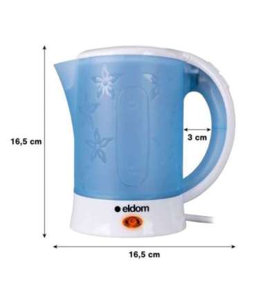 Feel Maestro MR010 electric kettle 0.6 L 600 W Blue, White