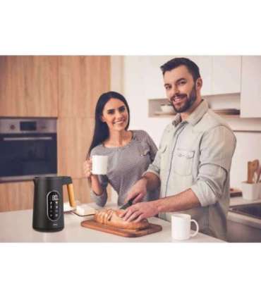 ELDOM C530 NEVO electric kettle 1.7 L 2200 W Black, Transparent