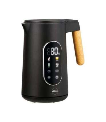 ELDOM C530 NEVO electric kettle 1.7 L 2200 W Black, Transparent