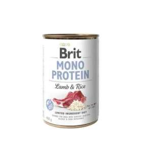 BRIT MONO PROTEIN Wet dog food Lamb with rice 400 g