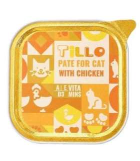 TILLO Pate Chicken  - wet cat food - 100g