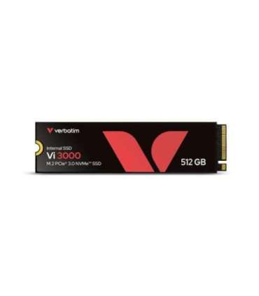 Verbatim 49374 Vi3000 PCIe NVMe M.2 SSD, 512 GB, M.2, 3100 MB/s