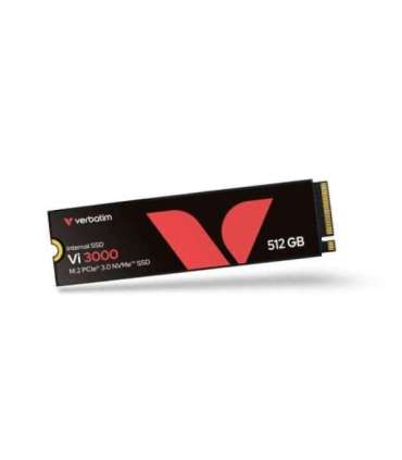 Verbatim 49374 Vi3000 PCIe NVMe M.2 SSD, 512 GB, M.2, 3100 MB/s