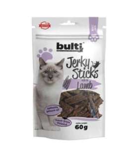 BULTI Jerky Sticks bogate w jagnięcinę przysmak dla kota 60g