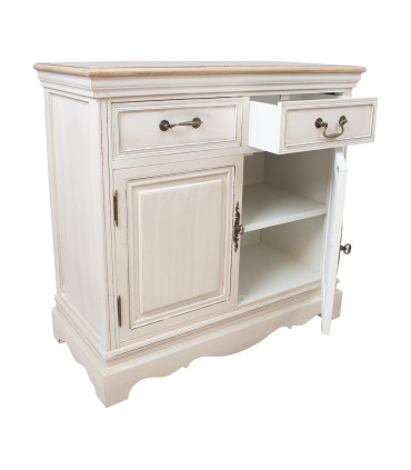 Kummut SAMIRA 2-ukse ja 2-sahtliga, 85x39xH82cm