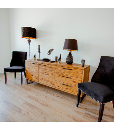 Kummut ROTTERDAM 175x45xH73cm, tamm