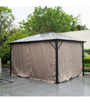 Шатёр ZURICH 3x4xH2,63м, коричневaя