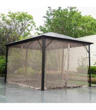 Шатёр ZURICH 3x4xH2,63м, коричневaя