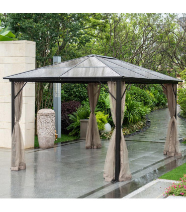 Шатёр ZURICH 3x4xH2,63м, коричневaя