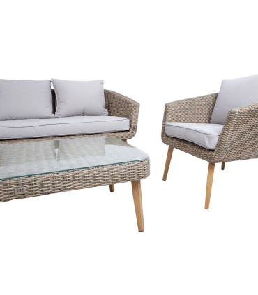 Комплект NORWAY диван, 2 кресла, журнальный столик