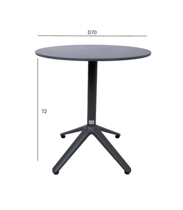 Laud BEIDA D70xH72cm, pruun