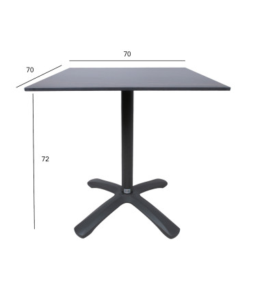 Laud BEIDA 70x70xH72cm, hall