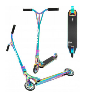 Особо прочный трюковый самокат Raven Code Neo Chrome 120mm