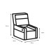 Tugitool SABIA recliner, tumehall, 80x90xH101cm