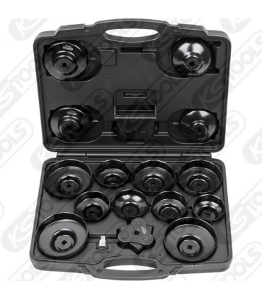 Õlifiltrivõti komplekt 3/8´´, 16 osa, KS Tools
