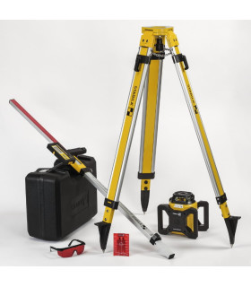 Pöördlaser LAR160 statiivi ja nivelliirlatiga, punane kiir, Stabila