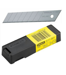 Murtavad noaterad 18mm 50tk, Stanley