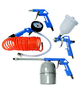 Suruõhutööriista tarvikute komplekt, 5 osa, Scheppach