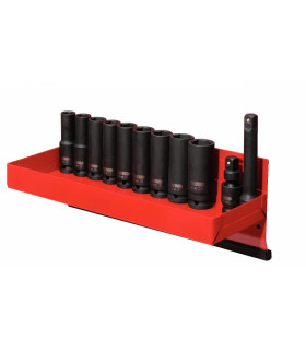 Löökpadrun komplekt 1/2´´ 12-22mm 13-osa, pikk, KS Tools