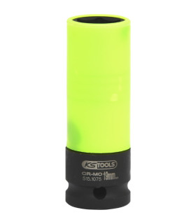 Veljepadrun pikk 1/2´´ 19mm plastkattega, KS Tools