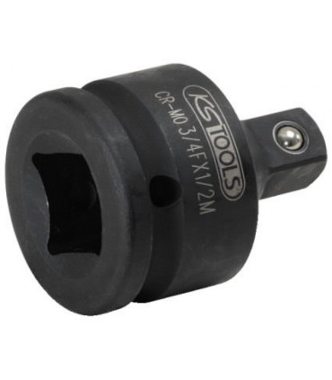 lööküleminek F3/4´´x M1/2´´, KS Tools