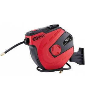 suruõhuvoolikurull seinale D13mm, 15m +1,5m, 3/8´´ ühendus, KS Tools