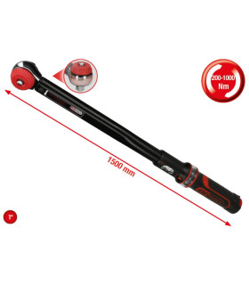 Momentvõti ERGOTORQUEprecision 1´´, 200-1000Nm, KS Tools