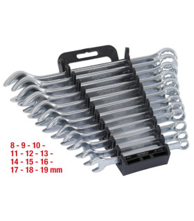 Lehtsilmusvõtmete komplekt 8-19mm 12osa, KS Tools