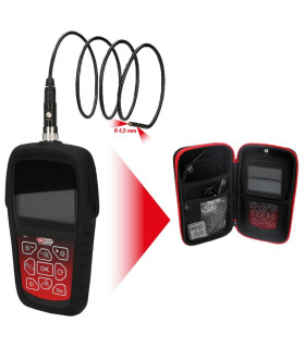 Kontrollkaamera D4,5mm, pikkus 1m. 0° ja 90° HD, KS Tools