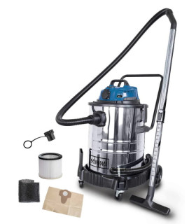 Vee- ja tolmuimeja ASP50-ES, puhumisfunktsiooniga, Scheppach