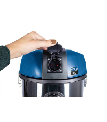 Vee- ja tolmuimeja NTS30Premium, puhumisfunktsiooniga, Scheppach