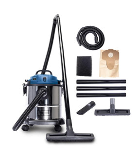 Vee- ja tolmuimeja NTS20, puhumisfunktsiooniga, Scheppach