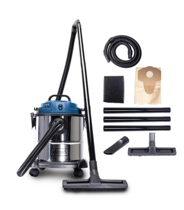 Vee- ja tolmuimeja NTS20, puhumisfunktsiooniga, Scheppach