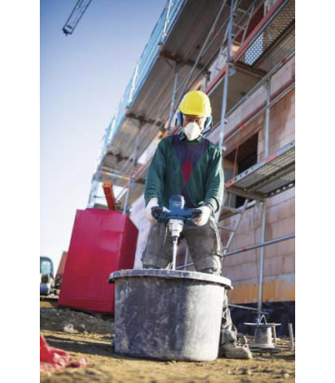 Segutrell PM1400, 2 kiirust + lisavispel värvi segamiseks, Scheppach