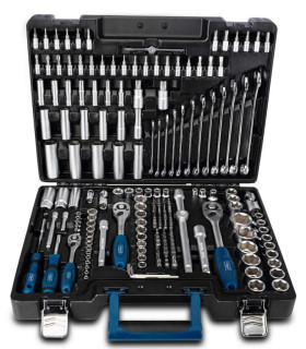 Tööriistakomplekt TB217, 1/2´´-3/8´´-1/4´´, 217 osaline, Scheppach