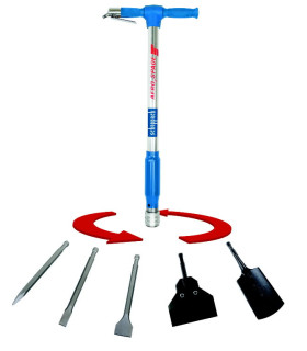 Pneumaatiline multitööriist AERO SPADE, 5-in-1, Scheppach