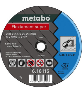 Metallilõikeketas Flexiamant Super 230x2,5mm, Metabo