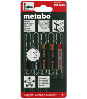 Tikksaeterade segakomplekt (puit, plast, metall) - 5tk, Metabo
