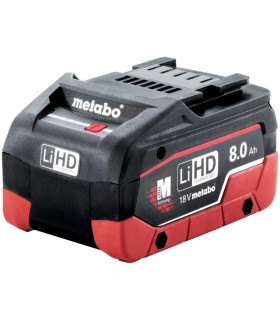 Aku 18V / 8,0 Ah LiHD, Metabo