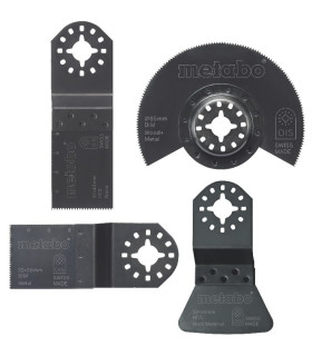 Multitööriista terade komplekt puidule (4 tk). MT 18 LTX, Metabo