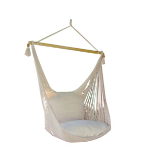 Гамак-качели LAZY 130x127cм, белый