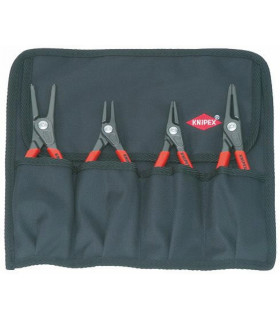Stoppertangide komplekt 4 osa kotis väiksed kõvasulam otsad, Knipex