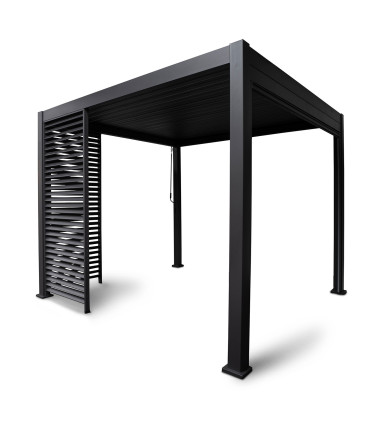 Lamellsein varikatusele MIRADOR-111 93cm, tumehall